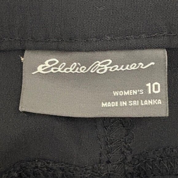 Eddie Bauer Rainier Cinchable Length Capris - Black - 10 - Picture 7 of 10